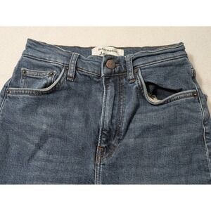 Reformation Jeans Women's High And Skinny Havana Wash Blue Jeans Size 24 Classic